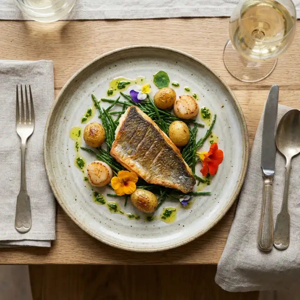 Sea bass supplied by Keenan Seafood