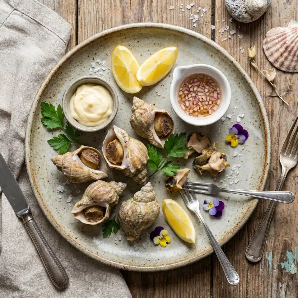 Whelks supplied by Keenan Seafood