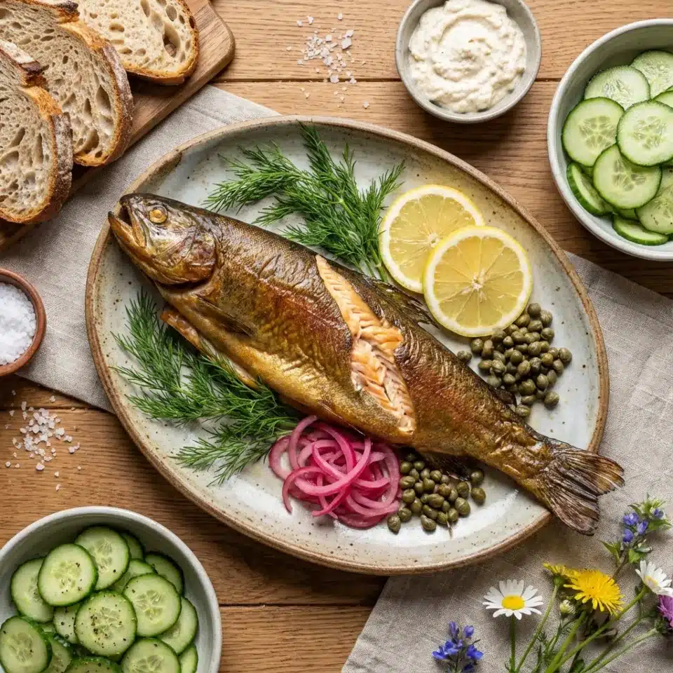 Brine Smoked Trout supplied by Keenan Seafood