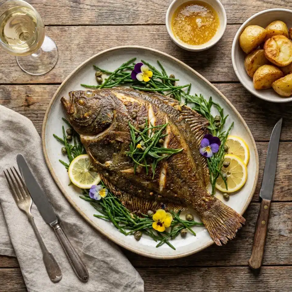 Brill supplied by Keenan Seafood