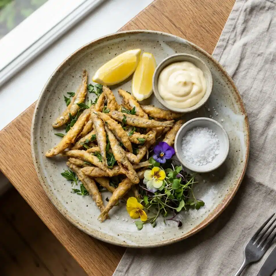 Whitebait supplied by Keenan Seafood