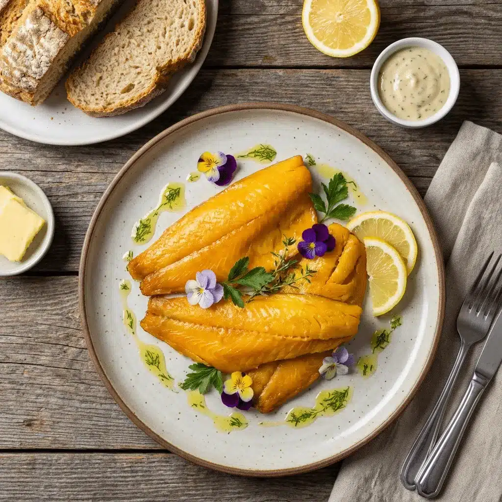 Smoked Whiting Fillet Dyed supplied by Keenan Seafood