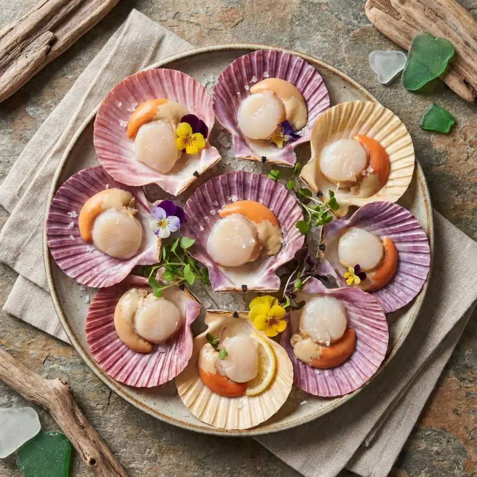 Queen Scallops supplied by Keenan Seafood
