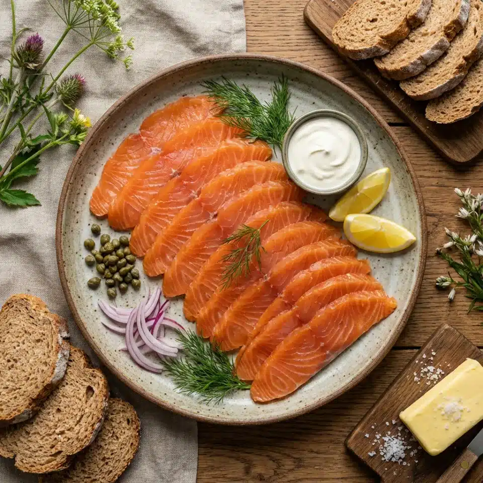 Premium Sliced Smoked Salmon supplied by Keenan Seafood
