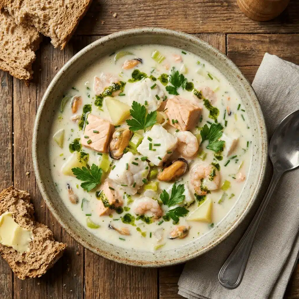 Fresh Chowder Mix supplied by Keenan Seafood