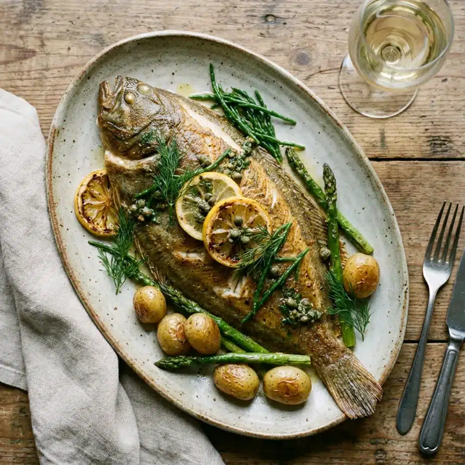 Lemon Sole Whole supplied by Keenan Seafood