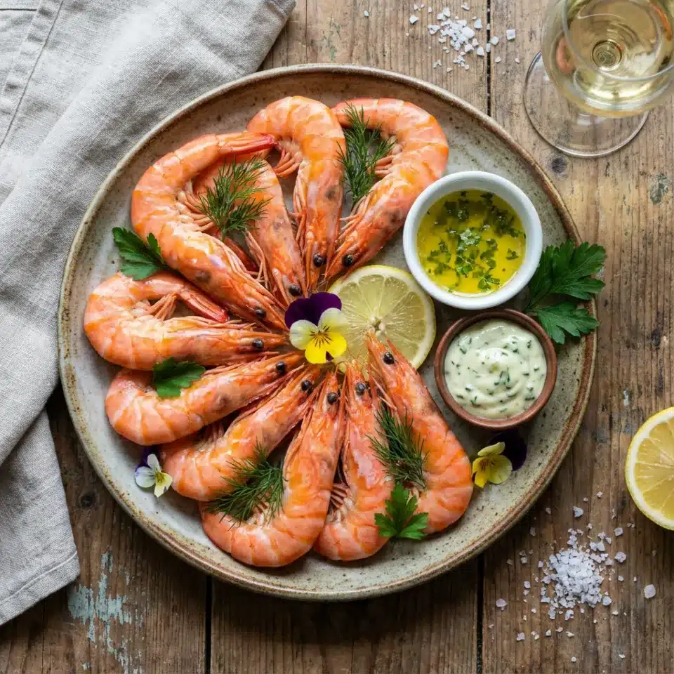 Cooked Crevettes supplied by Keenan Seafood