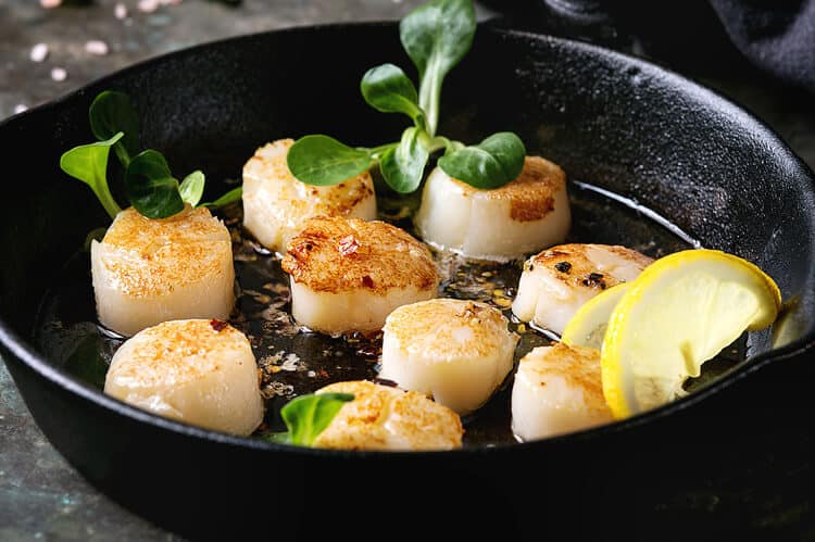 Selection of shellfish supplied by Keenan Seafood